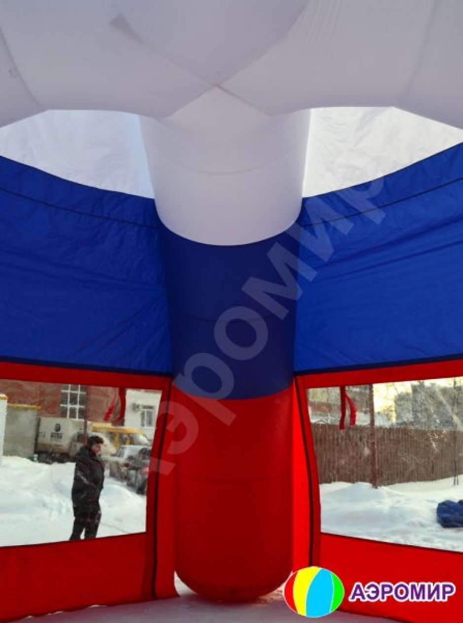 Надувные палатки — пневмокаркасные палатки