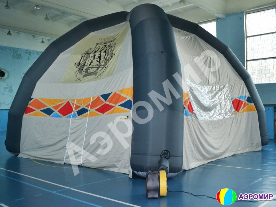 Надувные палатки — пневмокаркасные палатки