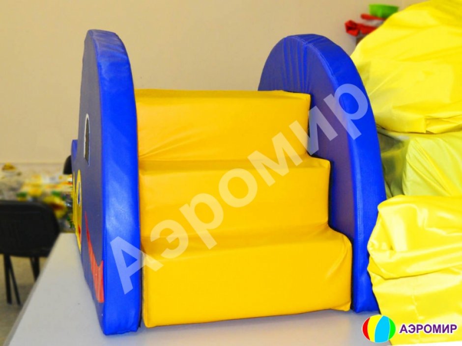 Модульная горка Кит для сухого бассейна