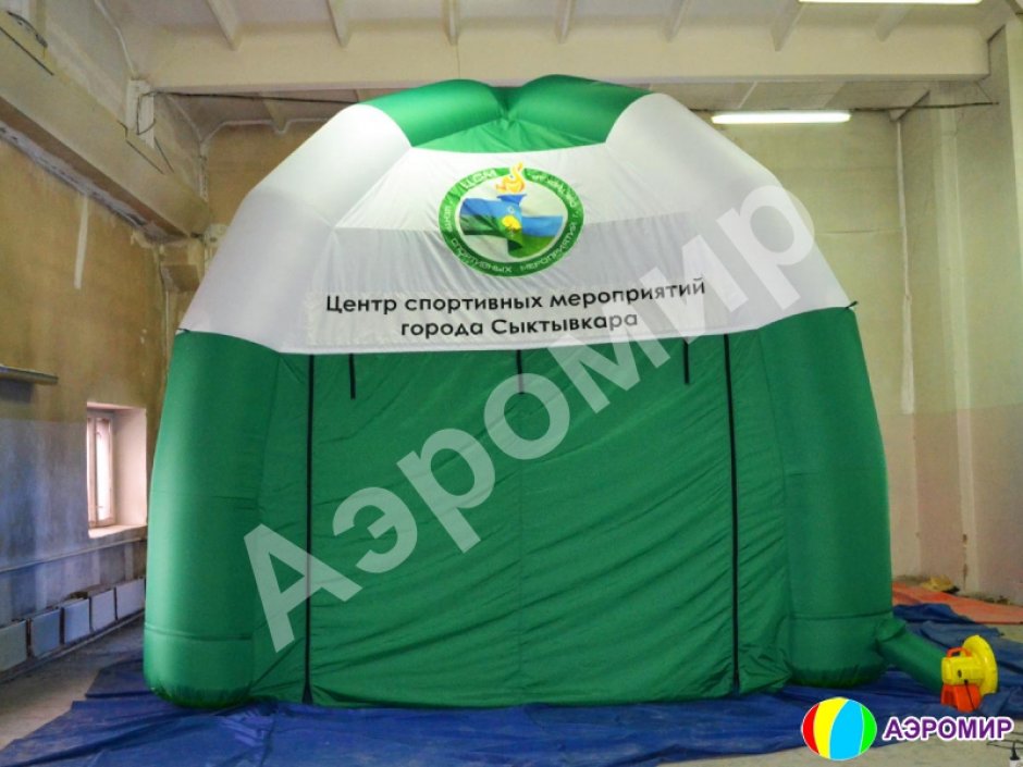 Надувные палатки — пневмокаркасные палатки