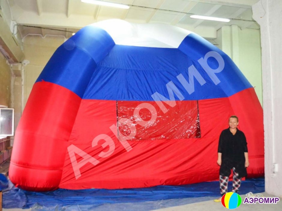 Надувные палатки — пневмокаркасные палатки