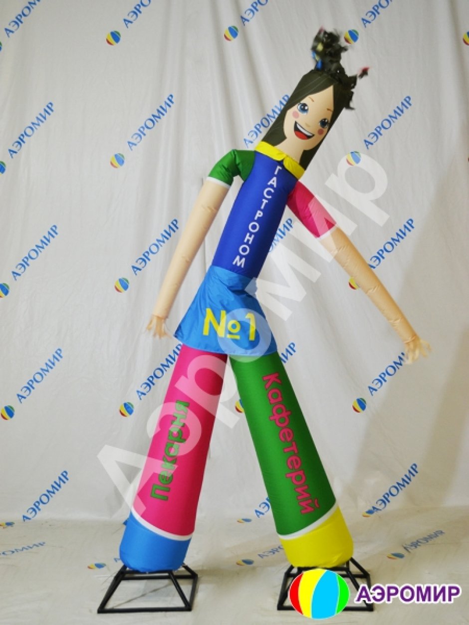 Аэромен — стилизованные фигуры мальчика или девочки