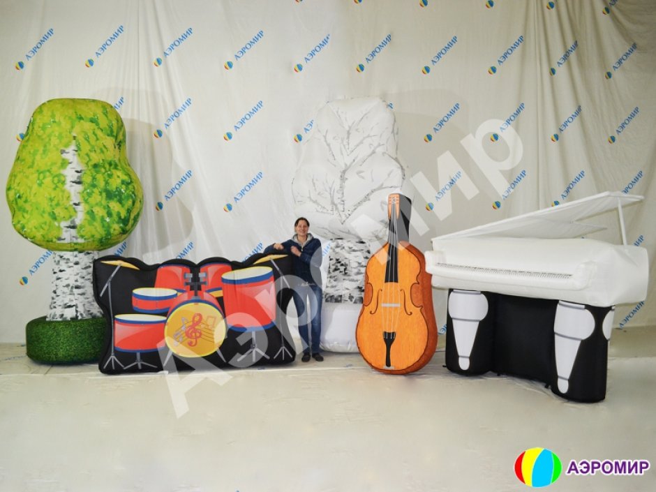 Надувные декорации и фигуры для шоу, театров и праздничного оформления