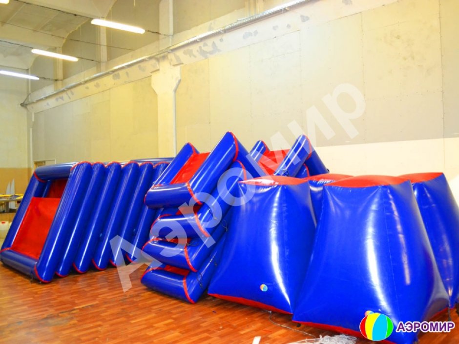 Надувная тактическая фигура Темпл (Temple) для игры в пейнтбол, нёрф, лазертаг и арчеритаг