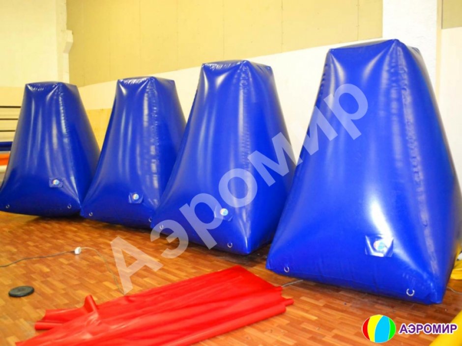 Надувная тактическая фигура Темпл (Temple) для игры в пейнтбол, нёрф, лазертаг и арчеритаг