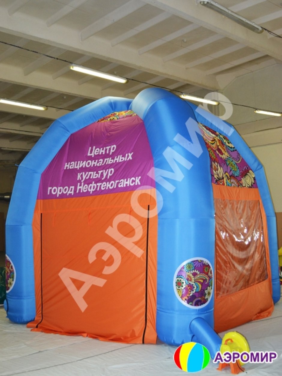 Надувные палатки — пневмокаркасные палатки