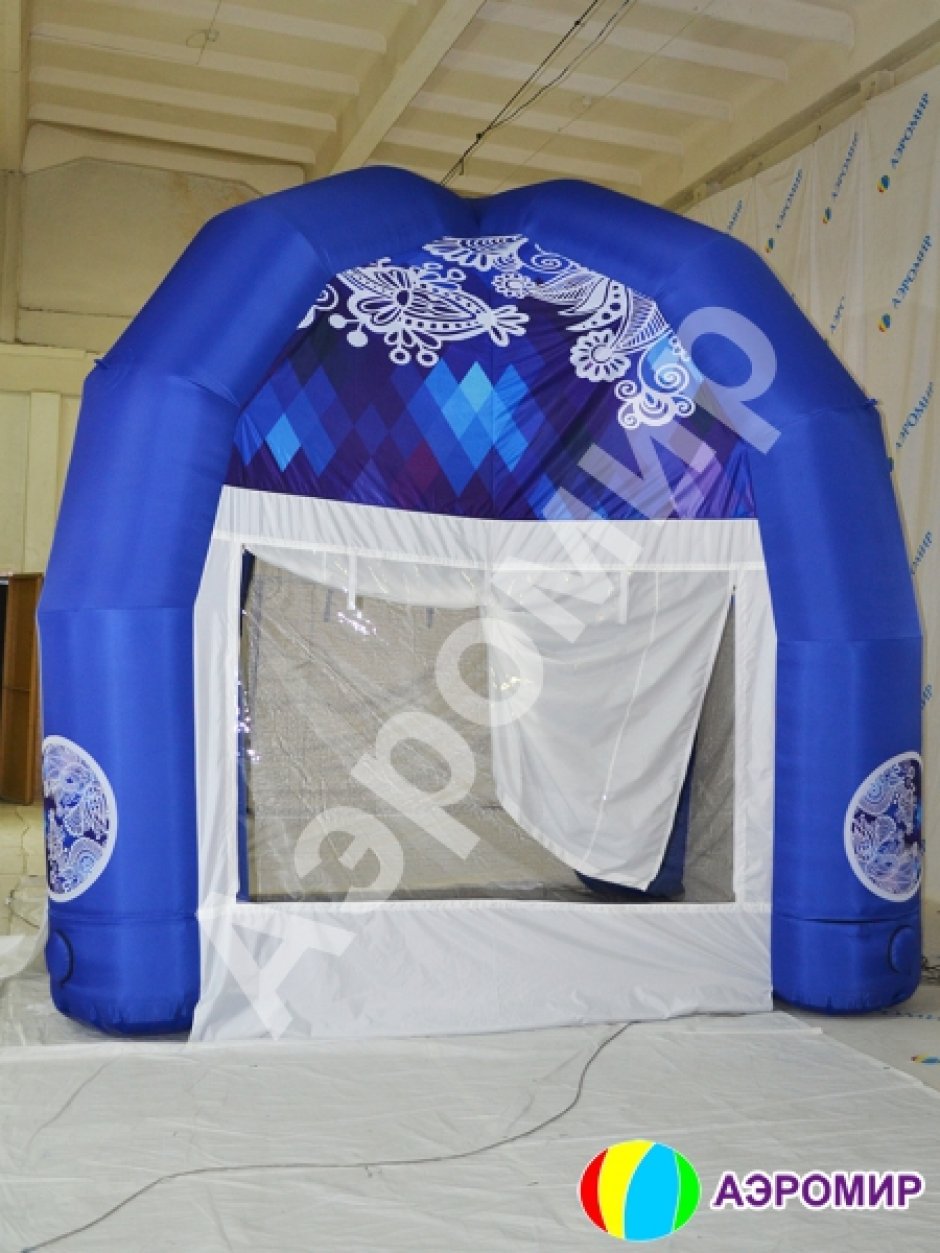 Надувные палатки — пневмокаркасные палатки