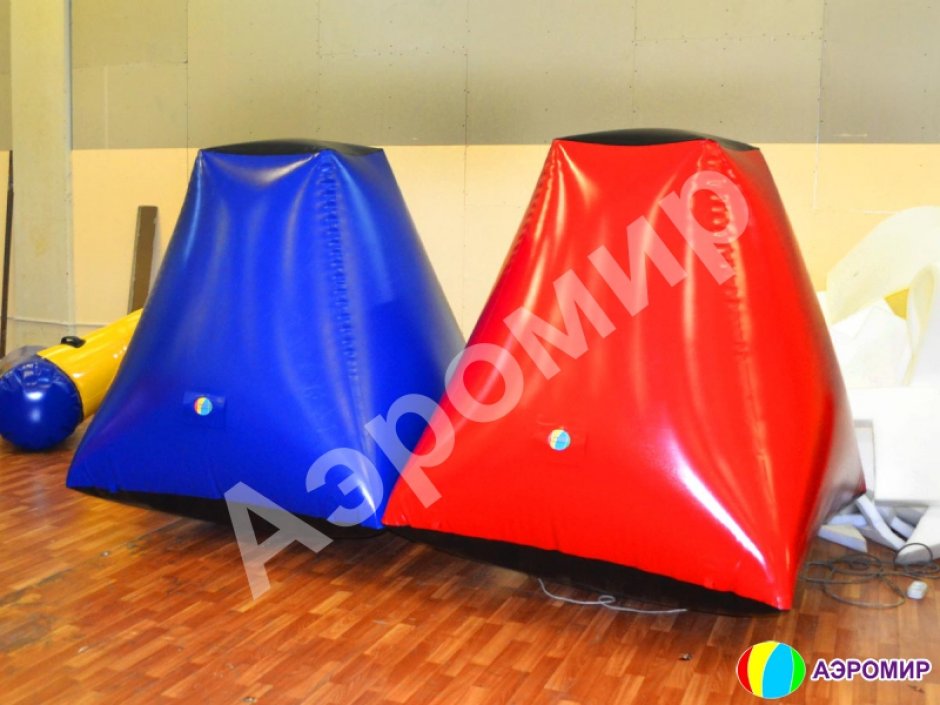 Надувная тактическая фигура Темпл (Temple) для игры в пейнтбол, нёрф, лазертаг и арчеритаг