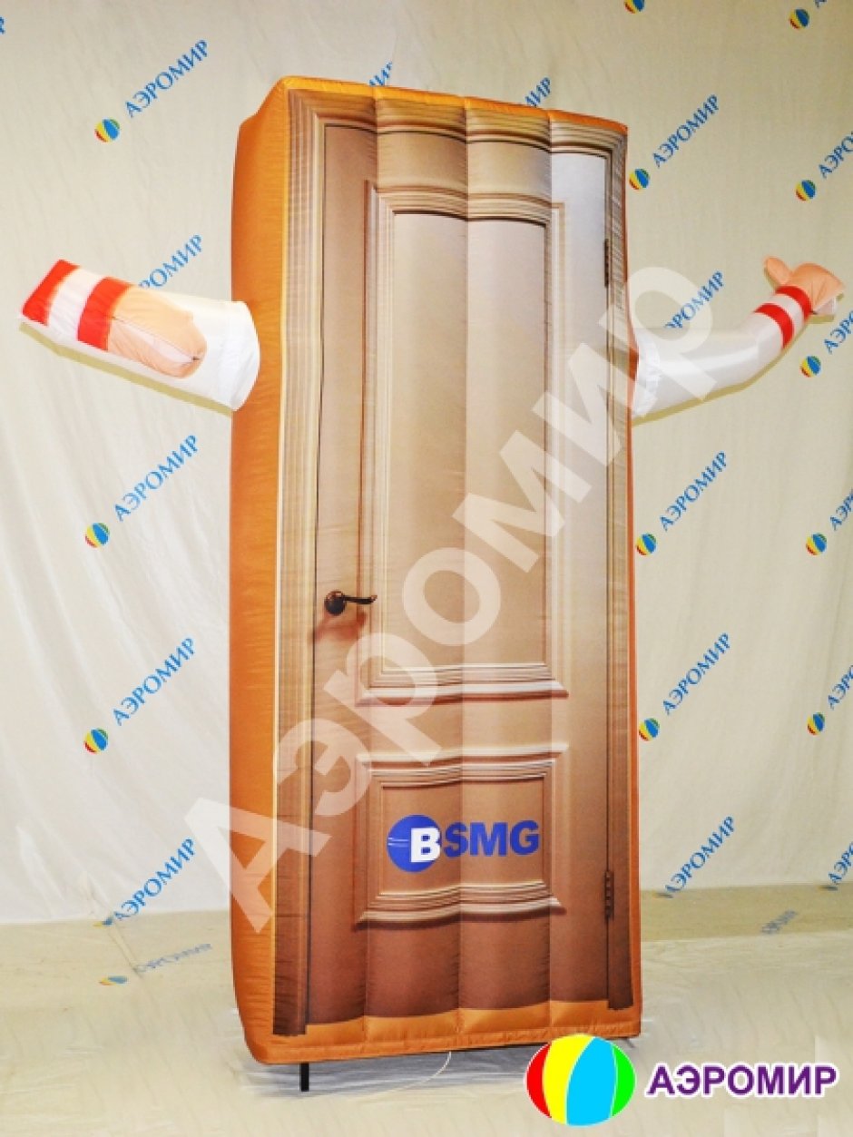 Универсальный рекламный носитель с эффектом машущей руки