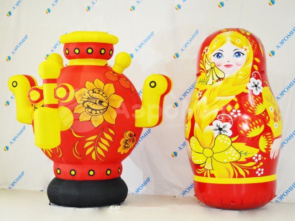 Надувная Русская матрешка — большие матрешки, авторский дизайн