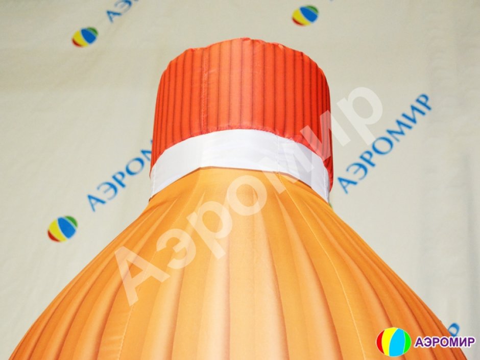 Надувная копия бутылки