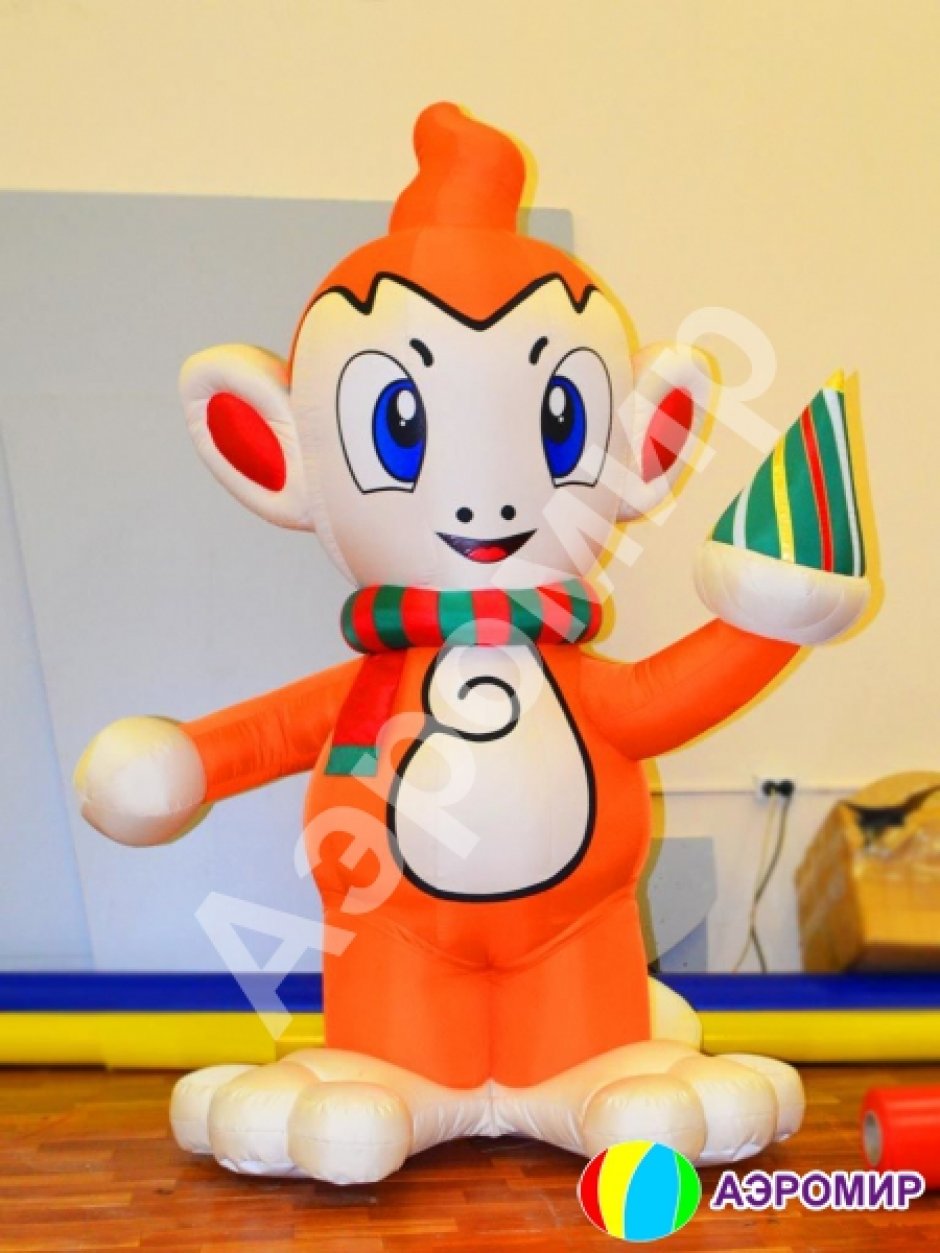 Надувной костюм Обезьяны