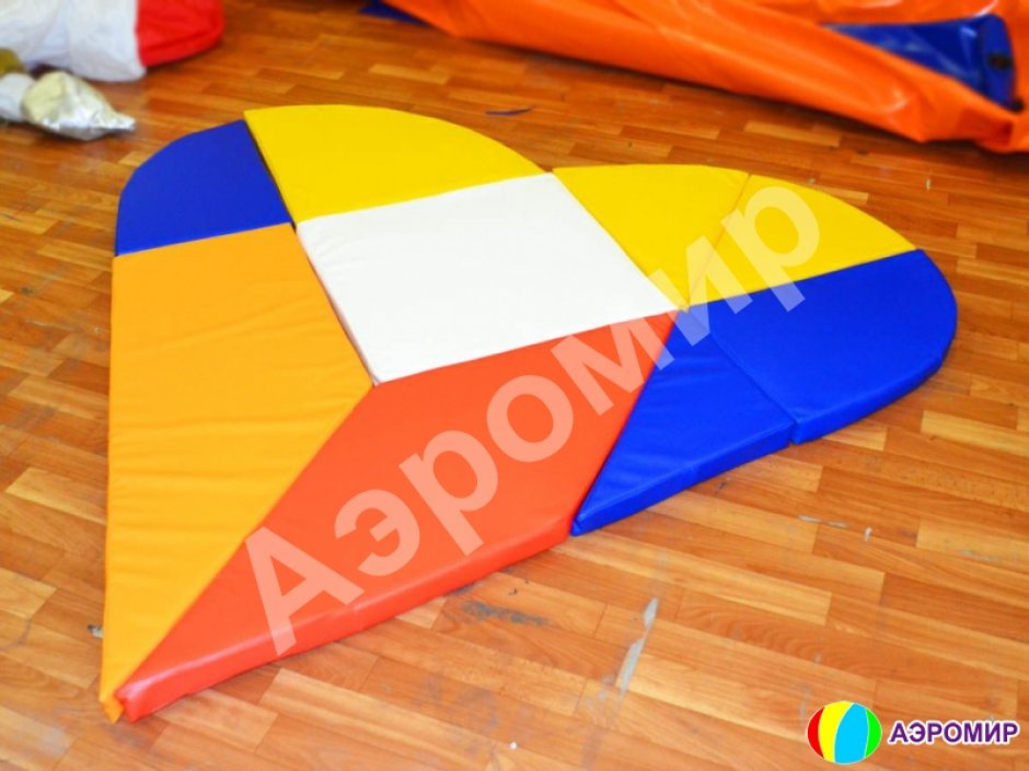 Мягкий конструктор «Танграм-Сердце»