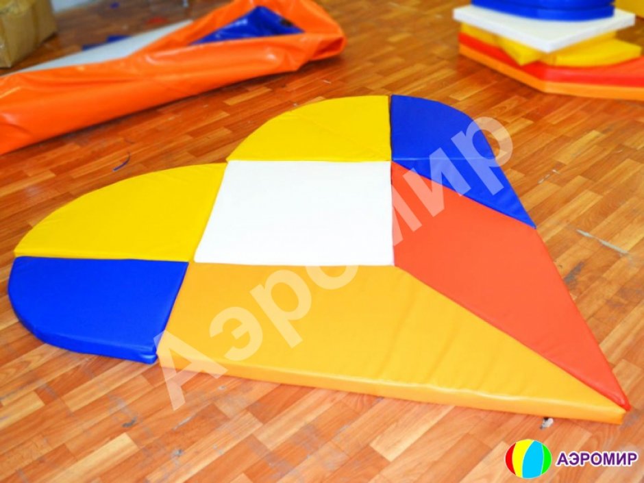 Мягкий конструктор «Танграм-Сердце»