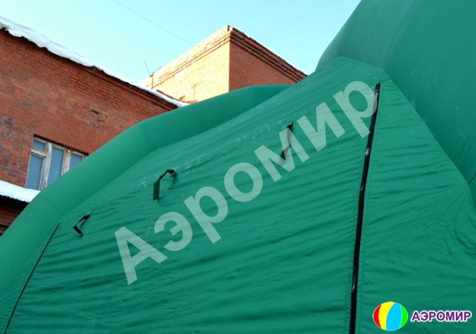Надувные палатки — пневмокаркасные палатки