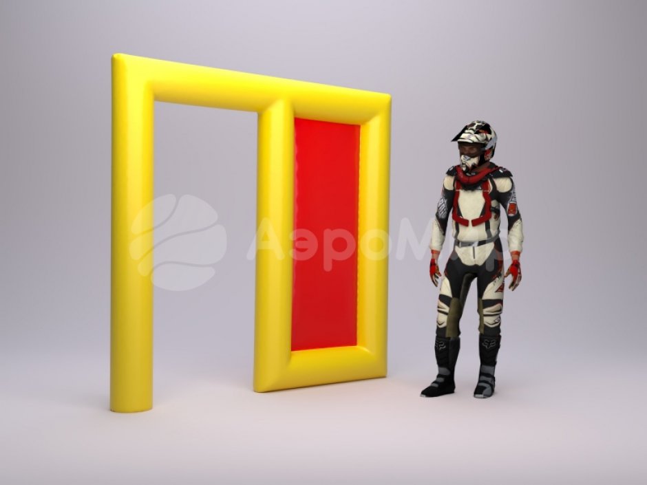 Надувная тактическая фигура Дверной проем (Doorway) для игры в пейнтбол, нёрф, лазертаг и арчеритаг