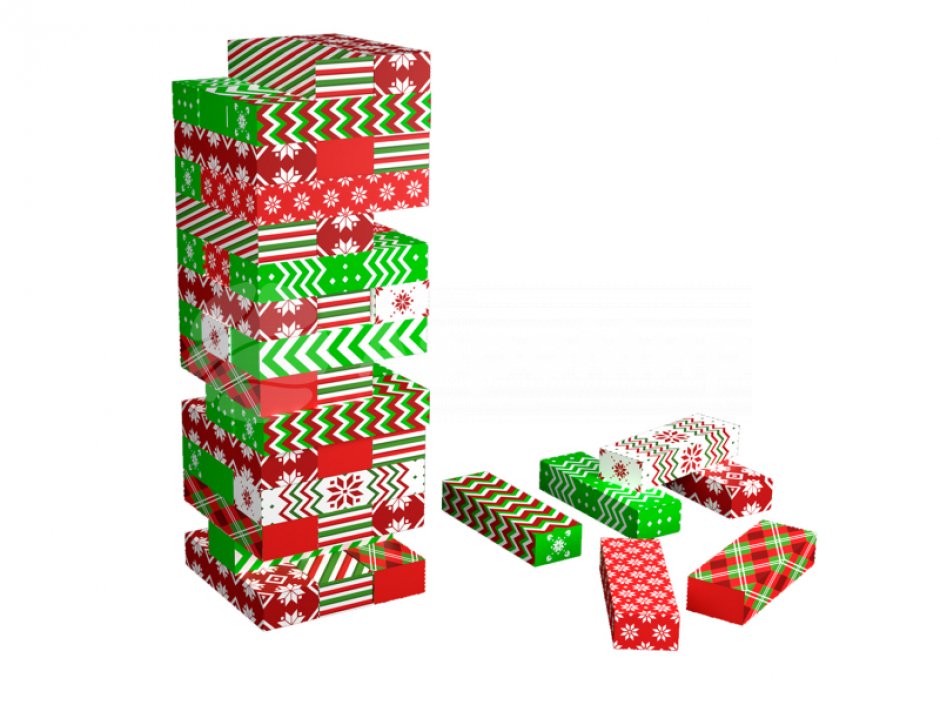 Гигантская дженга — популярная игра формата XXL