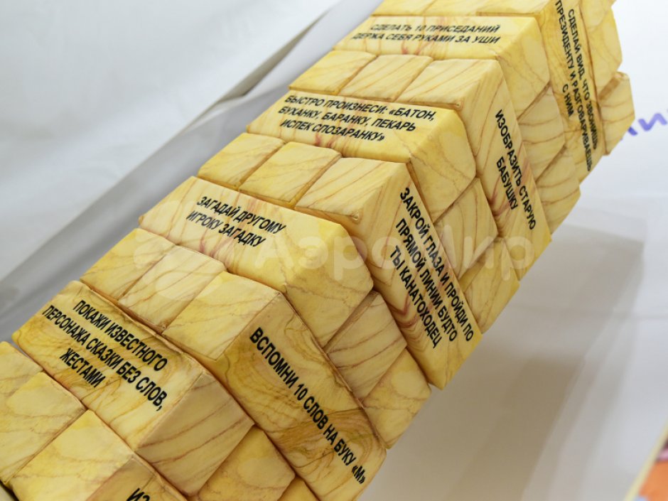 Гигантская дженга — популярная игра формата XXL