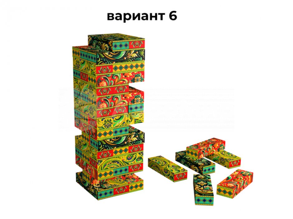 Гигантская дженга — популярная игра формата XXL