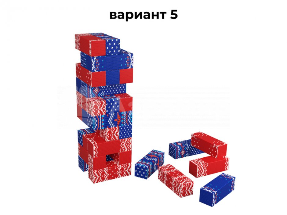 Гигантская дженга — популярная игра формата XXL