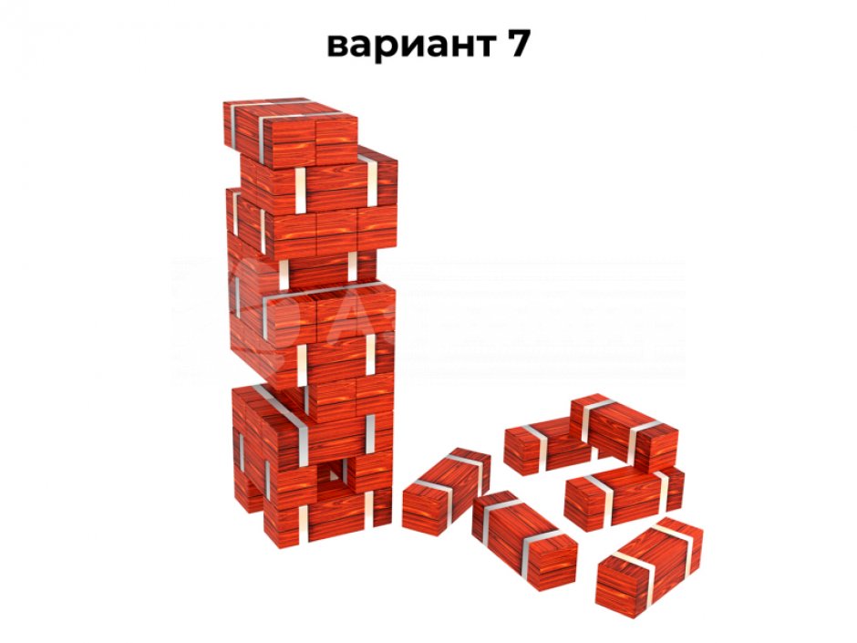 Гигантская дженга — популярная игра формата XXL