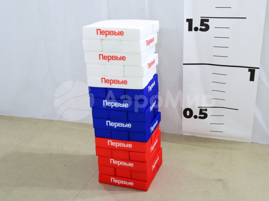 Гигантская дженга — популярная игра формата XXL