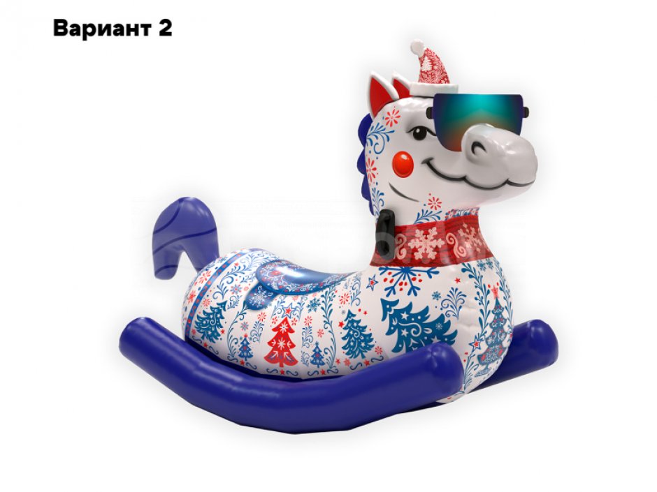 Надувная качалка Единорог