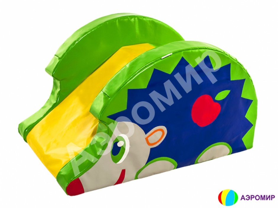 Мягкая модульная горка «Ёжик»