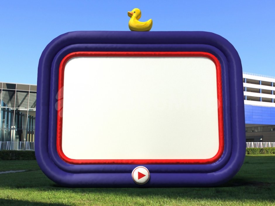 Надувной экран по индивидуальному заказу