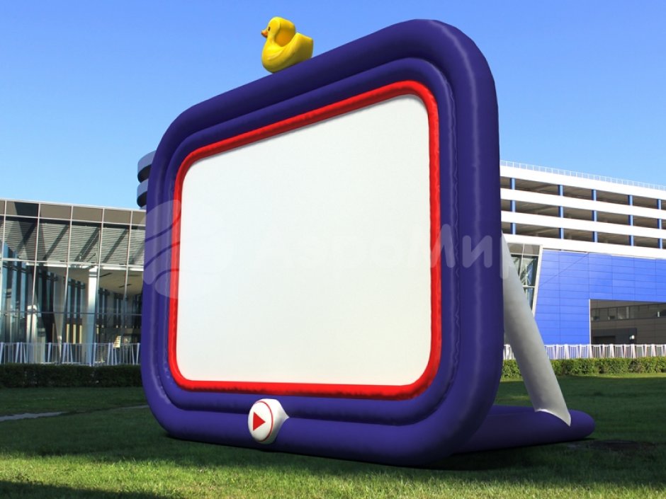 Надувной экран по индивидуальному заказу