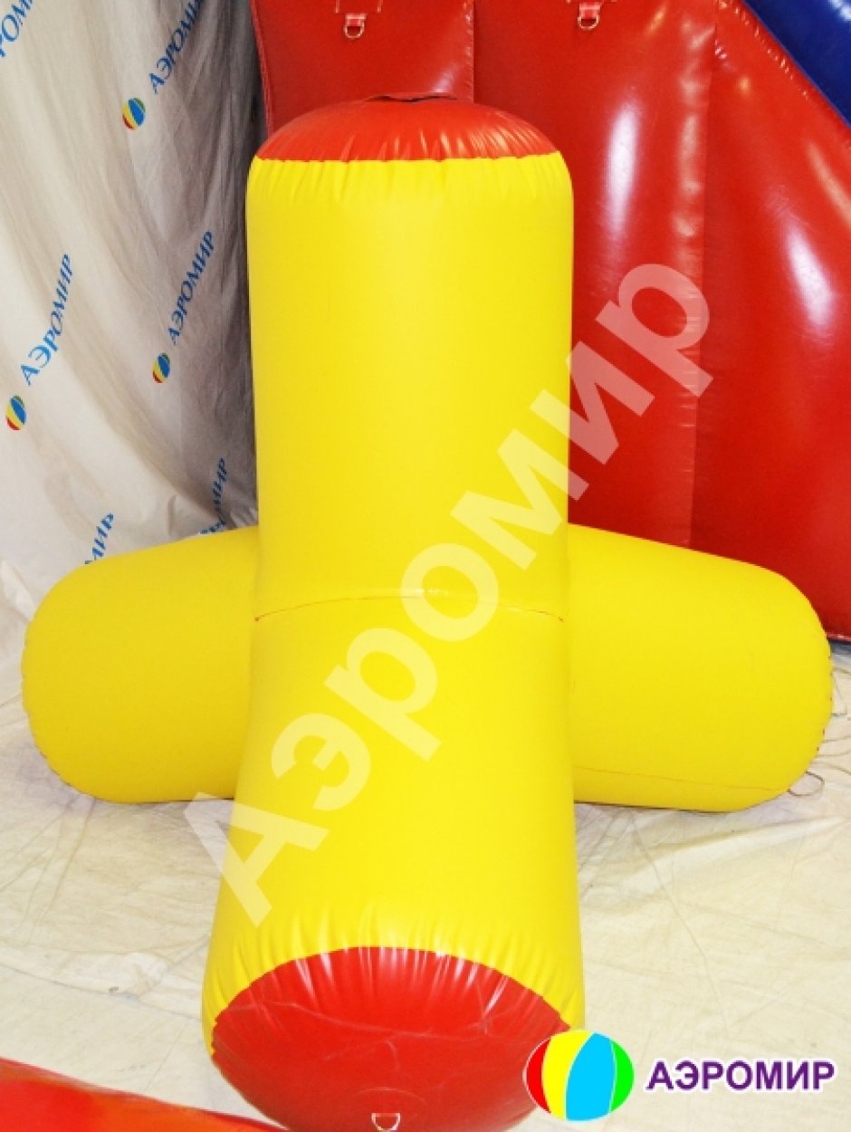 Надувная тактическая фигура Ёж (Hedgehog) для игры в пейнтбол, нёрф, лазертаг и арчеритаг