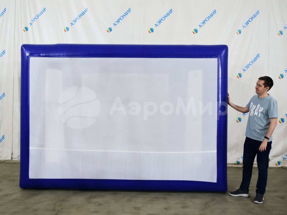 Надувной экран для проекции герметичный
