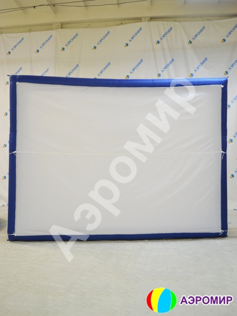 Навесной надувной экран (настенный)