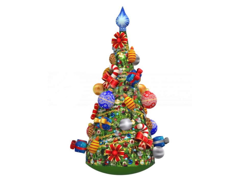 Новогодняя надувная Ёлка в исполнении Эксклюзив