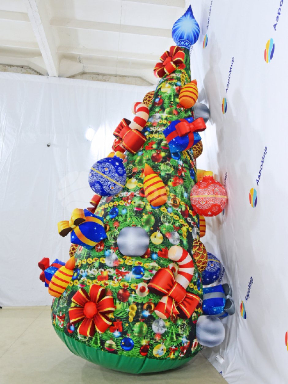 Новогодняя надувная Ёлка в исполнении Эксклюзив