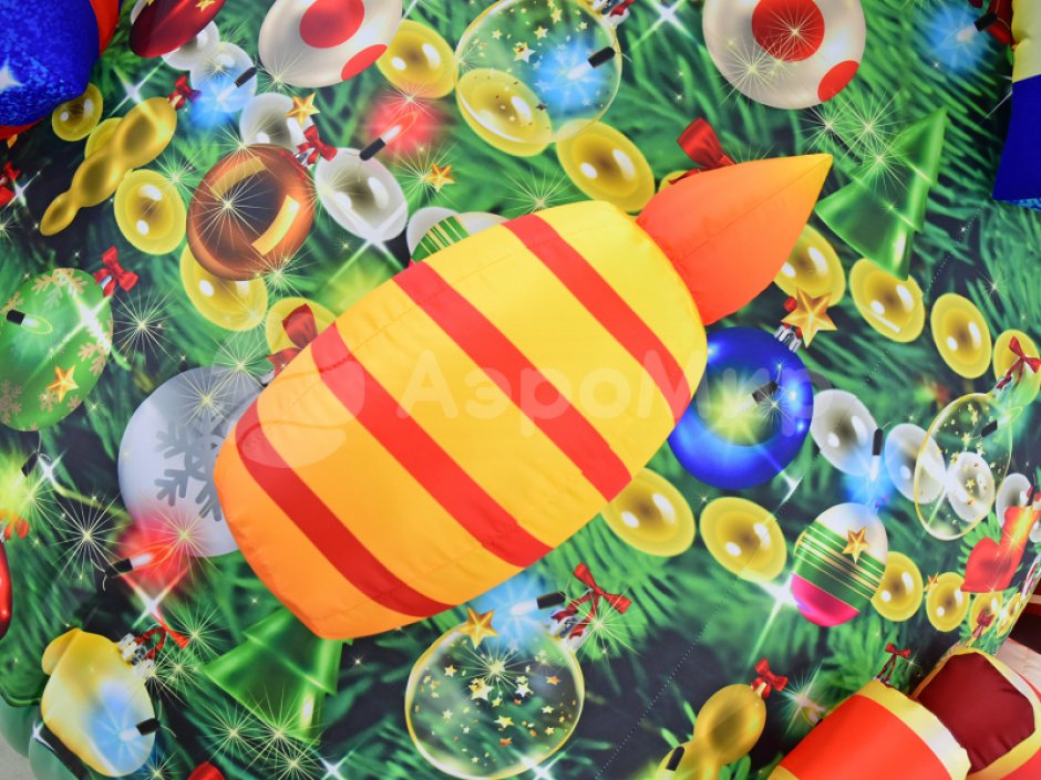 Новогодняя надувная Ёлка в исполнении Эксклюзив