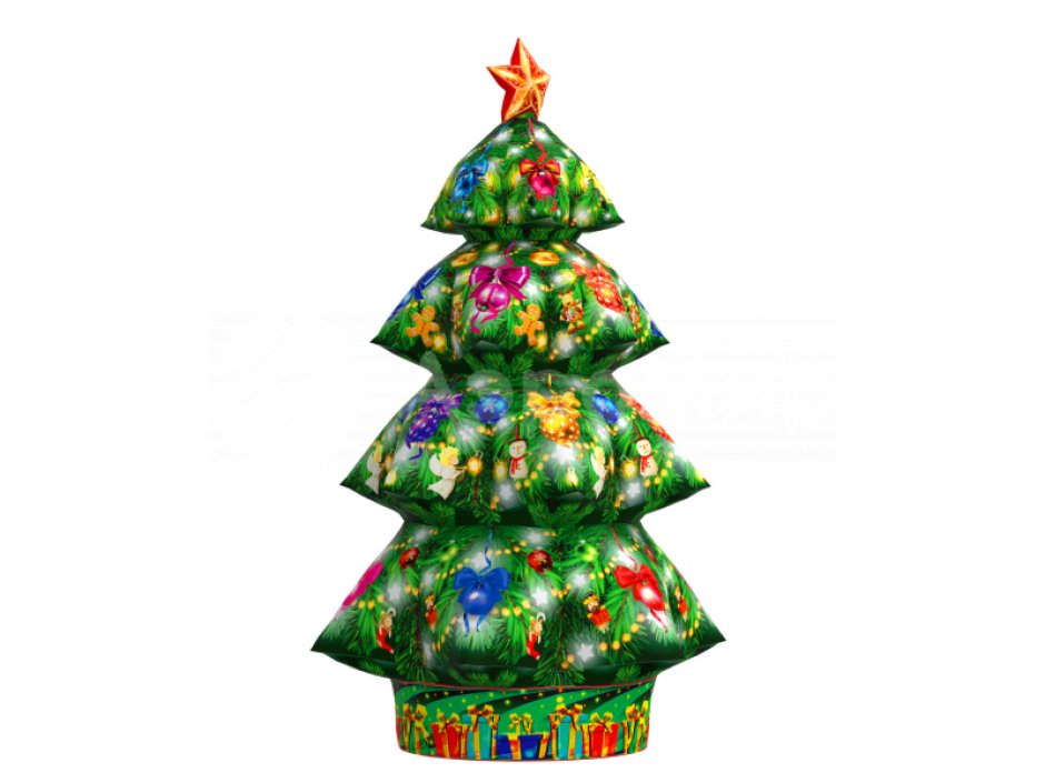 Новогодняя надувная фигура «Ёлка нарядная»