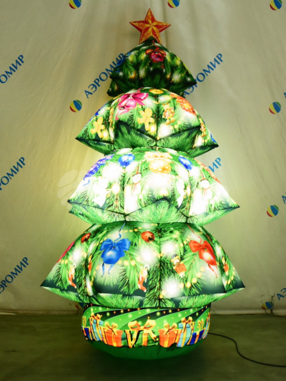 Новогодняя надувная фигура «Ёлка нарядная»