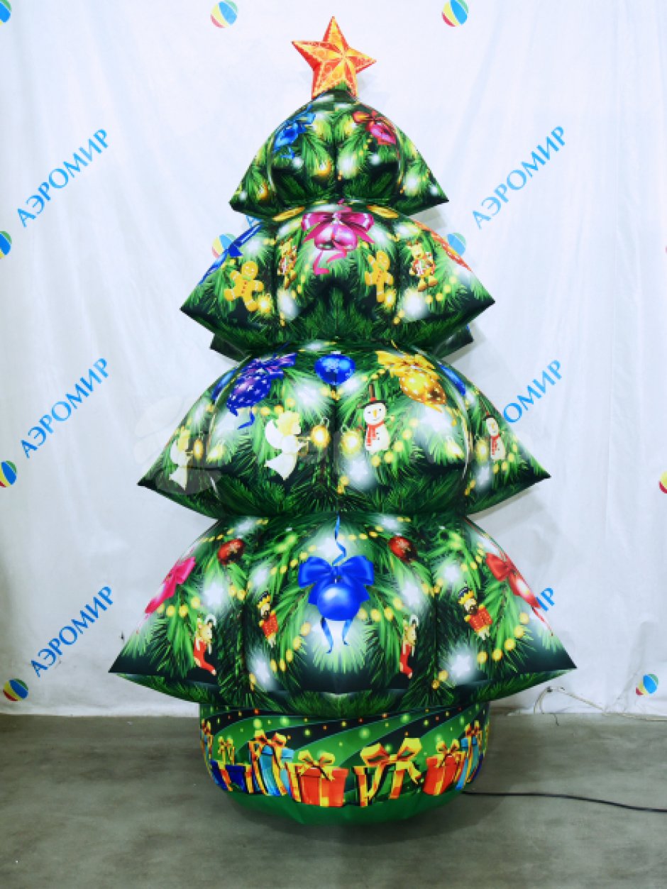 Новогодняя надувная фигура «Ёлка нарядная»
