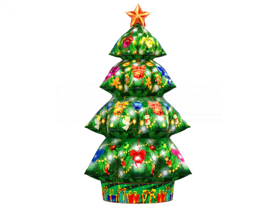 Новогодняя надувная фигура «Ёлка нарядная»