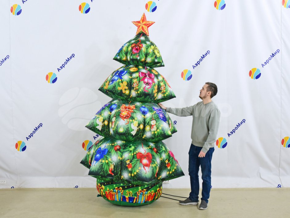 Новогодняя надувная фигура «Ёлка нарядная»