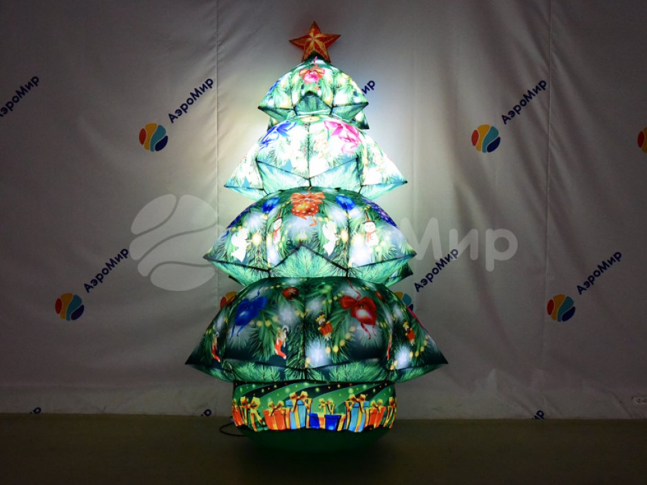 Новогодняя надувная фигура «Ёлка нарядная»