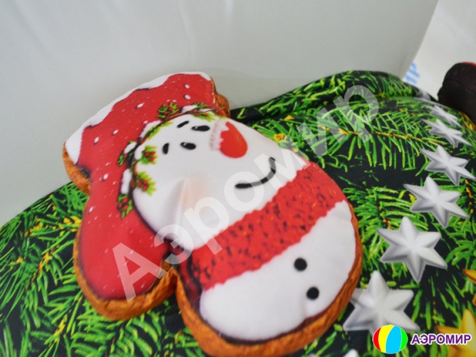 Большая надувная Ёлка с новогодними игрушками