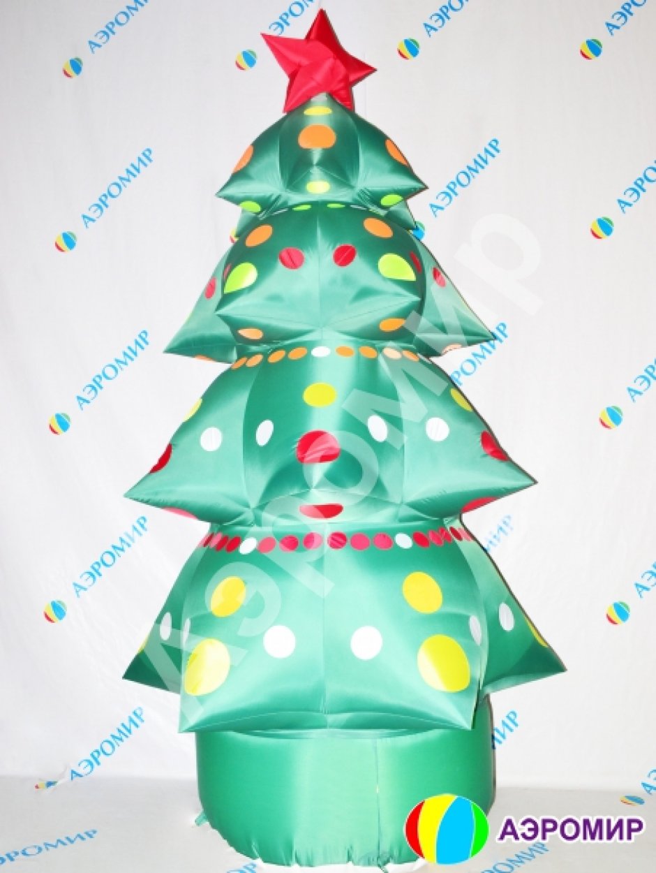 Комплект новогодних фигур Дед Мороз, Снегурочка, Ёлка стандарт