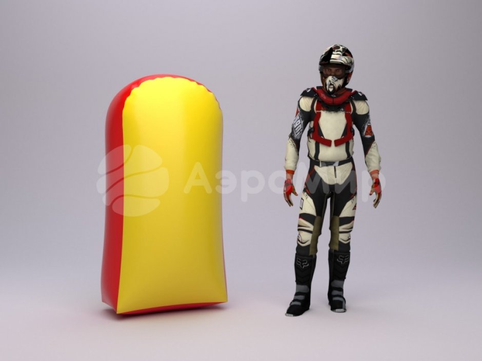 Надувная тактическая фигура Эскимо (Eskimo) для игры в пейнтбол, нёрф, лазертаг и арчеритаг