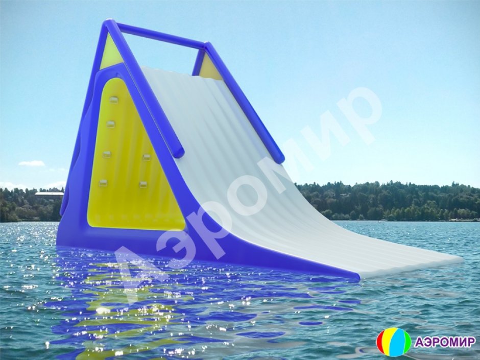 Надувная водная горка Экстрим