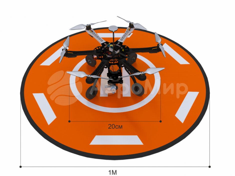 Мишень  — стартовая площадка взлета для дронов