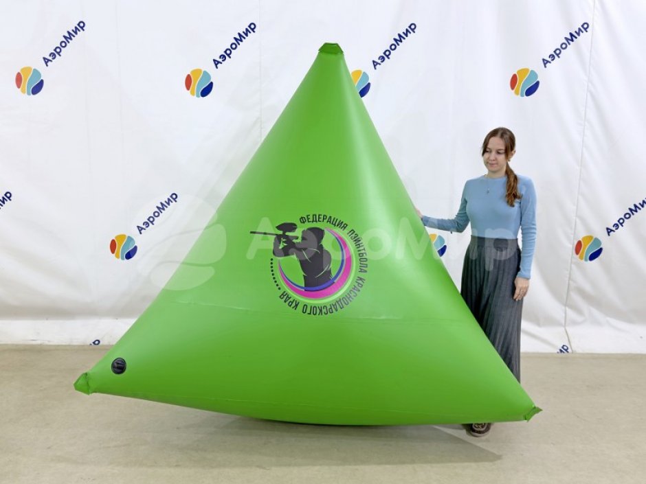 Надувная тактическая фигура Конверт средний (Dorito medium) для игры в пейнтбол, нёрф, лазертаг и арчеритаг