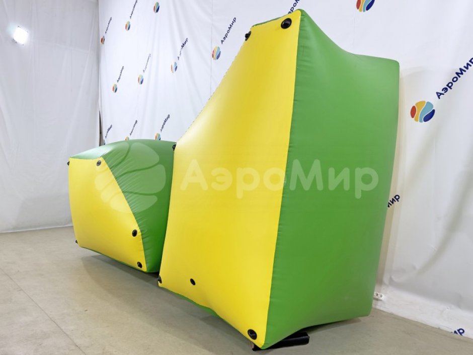 Надувная тактическая фигура Большое крыло (Giant Wing) для игры в пейнтбол, нёрф, лазертаг и арчеритаг