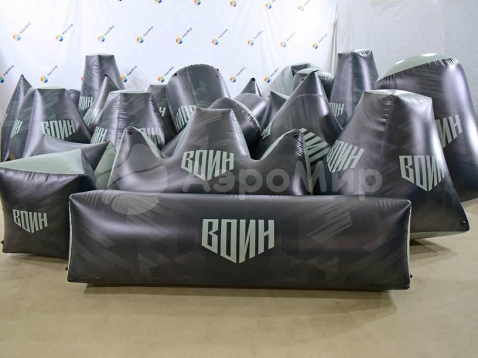 Надувная тактическая фигура Снейк Бим (Snake Beam) для игры в пейнтбол, нёрф, лазертаг и арчеритаг